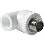 Угольник комбинированный ПП 32-1'' PN 25 с наружной резьбой белый Pro Aqua PA27018P купить в Уфе | "Проконсим"