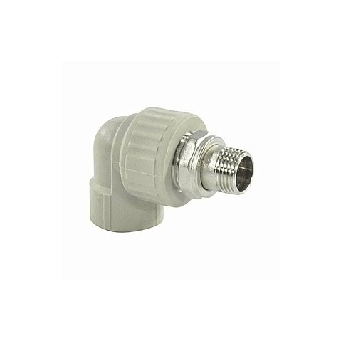 Угольник для радиатора VALFEX 25 PN 25 G-1/2'' американка-НР серый купить в Уфе | "Проконсим"