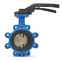 Затвор дисковый поворотный DN 250 PN 16 межфланцевый с резьбовыми проушинами диском из чугуна уплотнение-NBR ручной FAF 3651250 купить в Уфе | "Проконсим"
