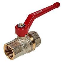 Краны латунные шаровые Danfoss с внутренней резьбой PN 40 никелированные купить в Уфе | "Проконсим"