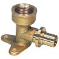 Угольник латунный (водорозетка) для PEX труб 16-1/2'' с внутренней резьбой под надвижную гильзу Hipex типS HFWS00055 купить в Уфе | "Проконсим"