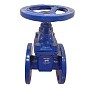 Задвижка чугунная 30ч39р DN 150 PN 16 с обрезиненным клином EPDM до 120гр. РФ