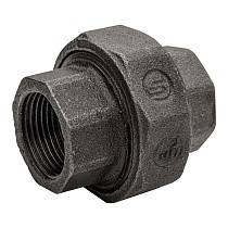  Американка чугунная DN 15-25 PN 16 муфта-муфта с конусным уплотнением Fittex Plus Ду   Дн 25 1" Ру  соед. (215500130) со склада Проконсим в Уфе