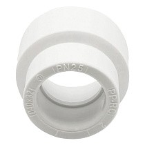 Муфты переходные ПП DN 25-160 PN 25 муфта-муфта белые РТП купить в Уфе | "Проконсим"