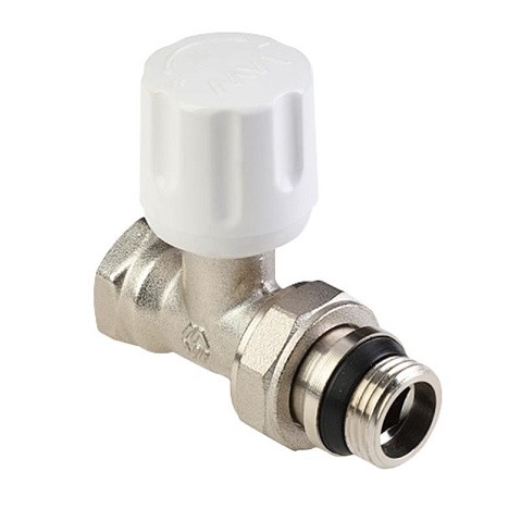 Клапан радиаторный ручной DN 15 PN 10 прямой, с уплотнением MVI TR.213.04 купить в Уфе | "Проконсим"