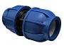 Муфта компрессионная соединительная ПНД DN 20-20 PN 16 обжимной для ПЭ труб 20-40гр. Кудиновский трубный завод купить в Уфе | "Проконсим"