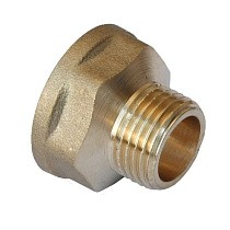  Муфты латунные DN 20-32 PN 40 муфта-штуцер переходные Ду  Дн 25х1" Ру  соед. (212400108) со склада Проконсим в Уфе