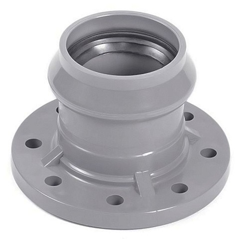 Патрубки НПВХ раструбные SDR26 DN 110-400 PN 10 с фланцем Хемкор купить в Уфе | "Проконсим"