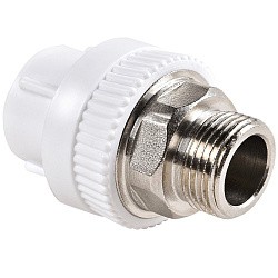  Муфта ПП под ключ 25-3/4'' PN 25 белая РВК 50108 (930659140) со склада Проконсим в Уфе