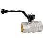 Краны латунные шаровые DN 15-50 PN 25-40 никелированные рычаг муфта-муфта LD Pride 47.301 купить в Уфе | "Проконсим"