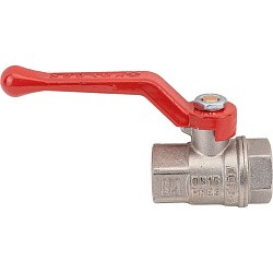  Латунный шаровой кран Ду50 Ру25 Valfex VF.214.NR1.200.DP 11Б27фт1М ВР-ВР, проход , рычаг. (111101038) со склада Проконсим в Уфе