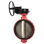 Затворы поворотные дисковые DN 300-600 PN 16 межфланцевые с чугунным диском с редуктором Рашворк 200 купить в Уфе | "Проконсим"