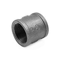  Муфта чугунная DN 15-80 PN 16 Fittex Plus Ду   Дн 80 3" Ру  соед. (212100520) со склада Проконсим в Уфе