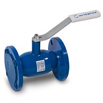 Краны стальные шаровые DN 50-100 PN 16-40 фланцевые под задвижку рычаг Temper купить в Уфе | "Проконсим"
