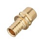 Муфта латунная для PEX труб 16-1/2'' с наружной резьбой MVI SF.420.0404 купить в Уфе | "Проконсим"