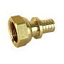 Муфта латунная для PEX труб 16-1/2'' PN 16 S-2,2мм переходная  с накидной гайкой Valfex VF.422.AF купить в Уфе | "Проконсим"