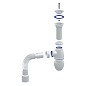Сифон для мойки Unicorn В120Р, 40х50 гибкий отвод, 1 1/2'' х40 пластиковая чаша купить в Уфе | "Проконсим"