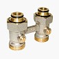Узел нижнего подключения Vekotrim DN 15 PN 10 прямой двухтрубный 20-3/4'' под евроконус, муфта купить в Уфе | "Проконсим"