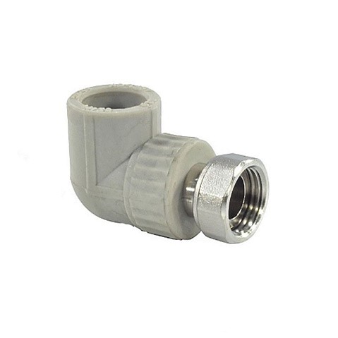 Угольник с накидной гайкой VALFEX 25 PN 25 G-1 серый купить в Уфе | "Проконсим"