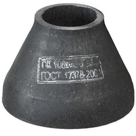 Переход стальной  09Г2С Дн 273х18,0-168х12,0 (DN250-150) 2 исполнение ГОСТ 17378-2001 купить в Уфе | "Проконсим"