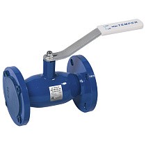 Краны стальные шаровые DN 40-100 PN 16-40 полнопроходные фланцевые Temper серия 296 купить в Уфе | "Проконсим"