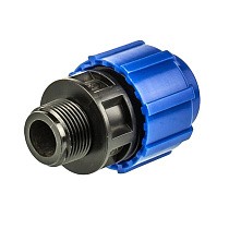 Муфта компрессионаая ПЭ ВР 63-1 1/2'' купить в Уфе | "Проконсим"