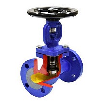 Клапаны запорные DN 15-100 PN 16 высокопрочный чугун с сильфонным уплотнением фланцевые АСТА В323 купить в Уфе | "Проконсим"