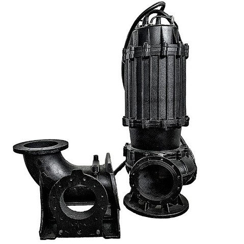 Насос погружной канализационный  CNP 80WQ48-38-11AC(I) 11кВт 3х380В чугунный без автоматической трубной муфты DN80 кабель 9м 40гр. купить в Уфе | "Проконсим"