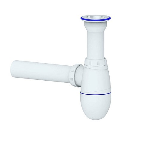 Сифон для мойки Unicorn В110, 40х40 прямой отвод, 1 1/2'' х40 чаша из нержавеющей стали купить в Уфе | "Проконсим"