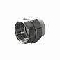 Муфтаразъемная ПП 25-1/2''  с внутренней резьбой белая Политэк купить в Уфе | "Проконсим"