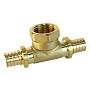 Тройник латунный для PEX труб 16-1/2''-16 PN 16 S-2,2мм под надвижную гильзу Valfex VF.432.AF купить в Уфе | "Проконсим"