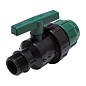 Кран шаровый ПЭ компрессионный комбинированный НР DN 63-2'' PN 10 купить в Уфе | "Проконсим"