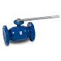 Кран стальной шаровой цельносварной TEMPER КШ.Ц.Ф, DN 150 PN 16, 380мм, стандартнопроходной, фланцевый с ручкой купить в Уфе | "Проконсим"