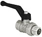 Кран латунный шаровой 11Б27фт1М DN 20 PN 40 никелированный рычаг-американка Valfex.223 DeltaPro купить в Уфе | "Проконсим"