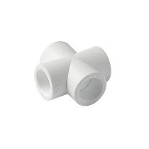 Крестовина ПП 25 PN 25 белая Pro Aqua PA17010P купить в Уфе | "Проконсим"