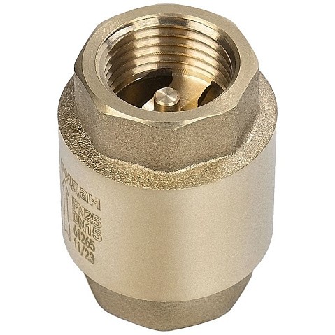 Клапаны обратные латунные DN 15-50 PN 25 пружинные резьбовые РИДАН NRV-R купить в Уфе | "Проконсим" Клапаны обратные латунные DN 15-50 PN 25 пружинные резьбовые РИДАН NRV-R купить в Уфе | "Проконсим"