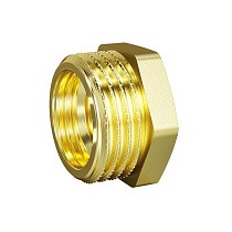  Футорки латунные DN 15-50 PN 40 штуцер-муфта LD Pride Ду  Дн 40х1 1/2" Ру  соед. (212400649) со склада Проконсим в Уфе