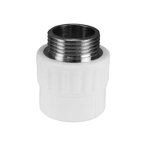 Муфта комбинированная переходная VALFEX 32 PN 25 G-1'' НР серая купить в Уфе | "Проконсим"