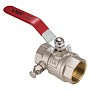 Краны трёхходовые DN 15-32 PN 40 никелированные под манометр муфтовые рычаг MVI BV.630 купить в Уфе | "Проконсим"