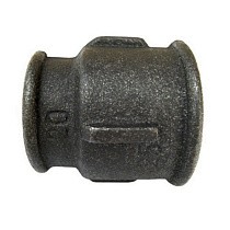  Муфта чугунная DN 20-50 PN 16 переходная Ду   Дн 25 1" Ру  соед. (212100608) со склада Проконсим в Уфе