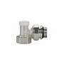 Клапан радиат. настроечный DN 20 PN 10 угловые 3/4'' с с уплотнением под шестигранник муфта-штуцер VARMEGA купить в Уфе | "Проконсим"