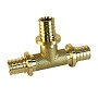 Тройник латунный для PEX труб 16-16-16 PN 16 S-2,2мм под надвижную гильзу Valfex VF.431.AF купить в Уфе | "Проконсим"