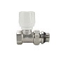 Вентили радиаторные ручные DN 15 PN 10 прямые 1/2'' с уплотнением муфта-штуцер VARMEGA купить в Уфе | "Проконсим"