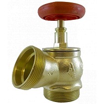 Клапан пожарный латунный угловой 125гр. Апогей КПЛ штуцер-штуцер с датчиком ДППК со склада Проконсим в Уфе