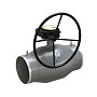 Кран стальной шаровой цельносварной LD Energy Regula, DN 250 PN 25, 510мм, стандартнопроходной, приварной с редуктором купить в Уфе | "Проконсим"