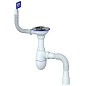 Сифон для мойки Unicorn В425, 40х50 гибкий отвод, 3 1/2'' х40 чаша из нержавеющей стали, прямоугольный перелив купить в Уфе | "Проконсим"