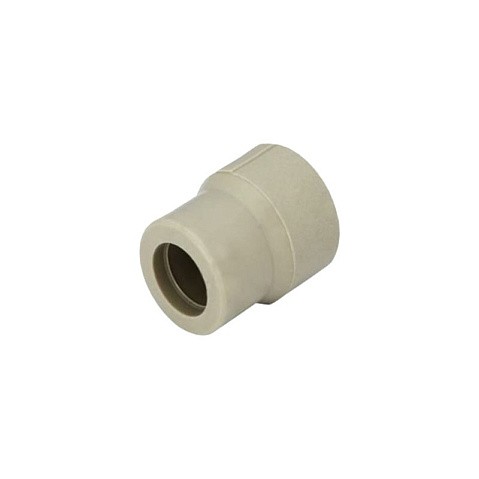 Муфта полипропиленовая переходная (внутр.-наружн.) VALFEX 75/50 PN 25 серая купить в Уфе | "Проконсим"