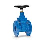 Задвижки чугунные DN 250-600 PN 10 с обрезиненным клином с редуктором под электропривод FAF 6010 купить в Уфе | "Проконсим"
