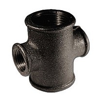 Крестовина чугунная DN 20-50 PN 16 переходный Ду   Дн 20 3/4" Ру  соед. (214100108) со склада Проконсим в Уфе