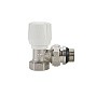 Клапан радиаторный VARMEGA VM10011 DN15 PN10 угловой G-1/2'' с уплотнением муфта-штуцер купить в Уфе | "Проконсим"